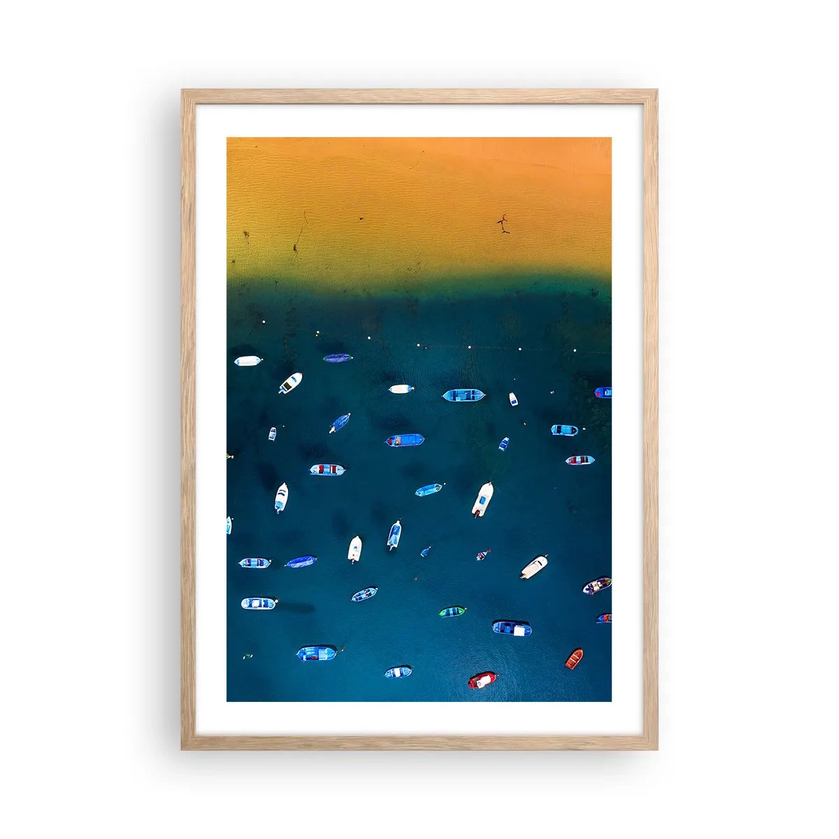 Poszter világos tölgy keretben - Egy ünnepi játék - 50x70 cm