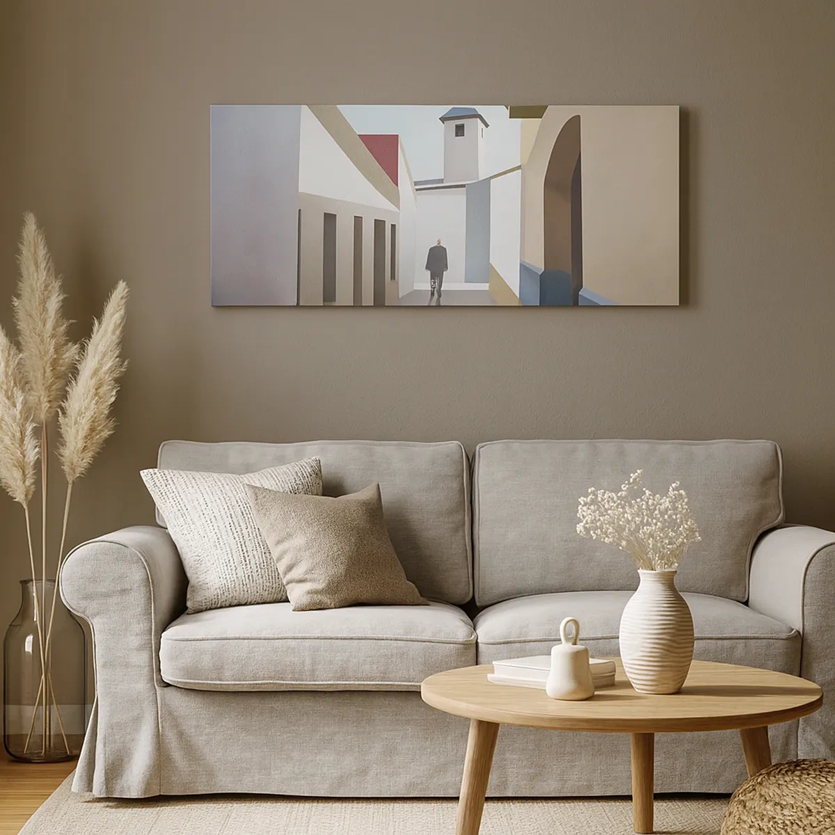 Vászonkép - Napfényes séta - 30x30 cm