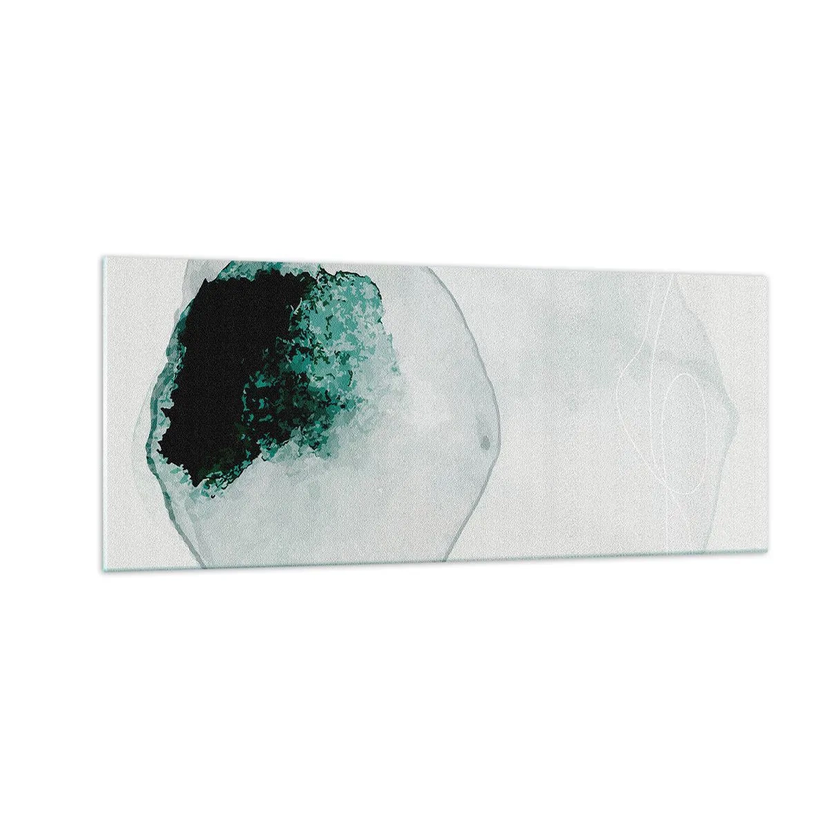 Üveg kép - Egy vízcseppben - 100x40 cm