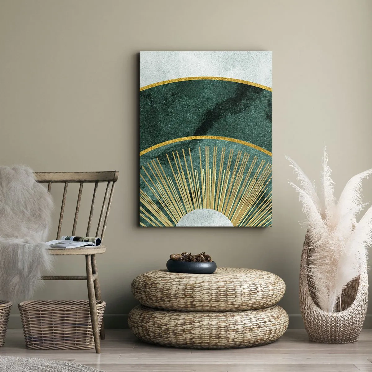 Vászonkép - Egy másik naprendszer - 55x100 cm