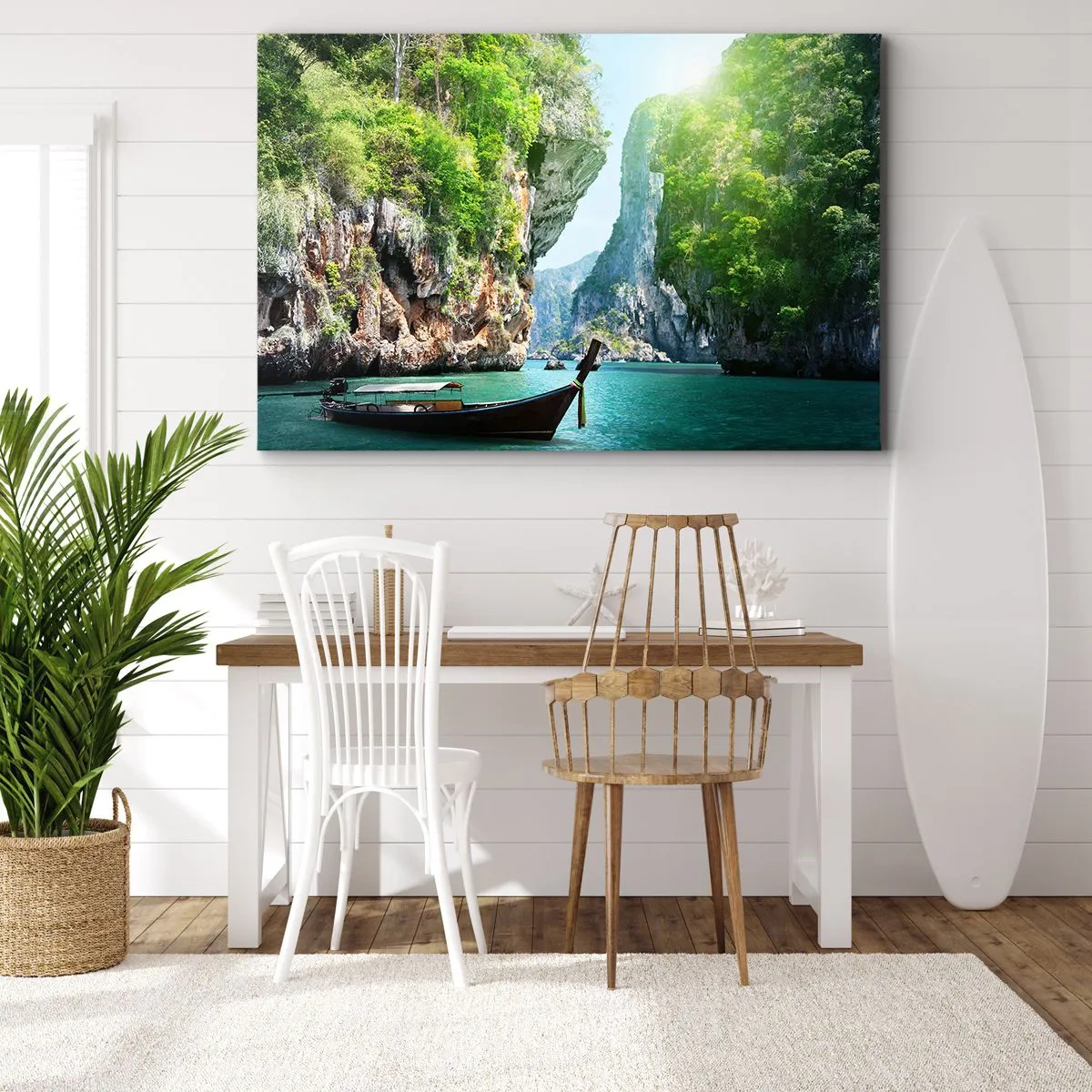 Vászonkép - Meghívás egy egzotikus utazásra - 100x70 cm