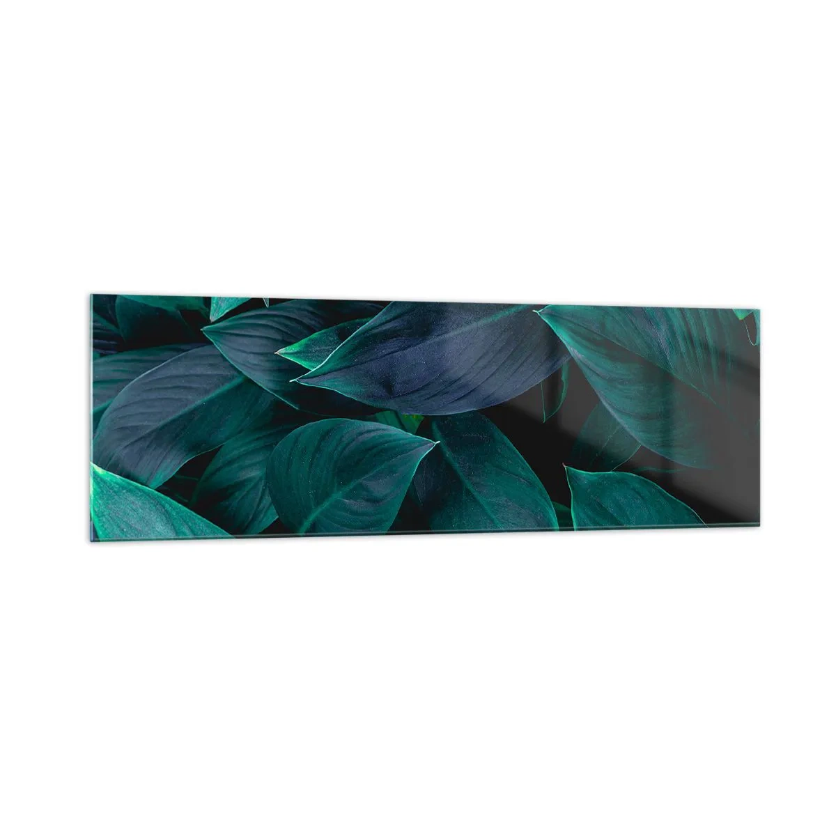 Üveg kép - Maga a zöldellő növényzet - 160x50 cm