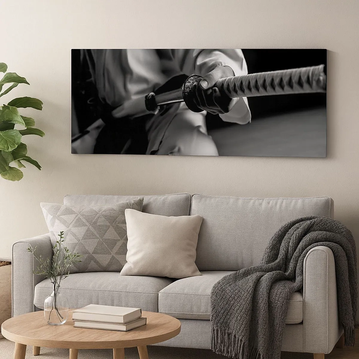 Vászonkép - Harcos lelke - 100x40 cm