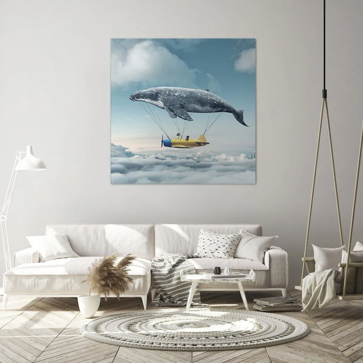 Vászonkép - Miért is ne? - 70x70 cm