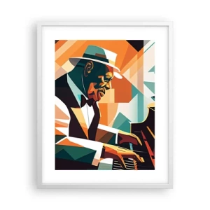 Poszter fekete keretben - Minden, ami jazz - 40x50 cm