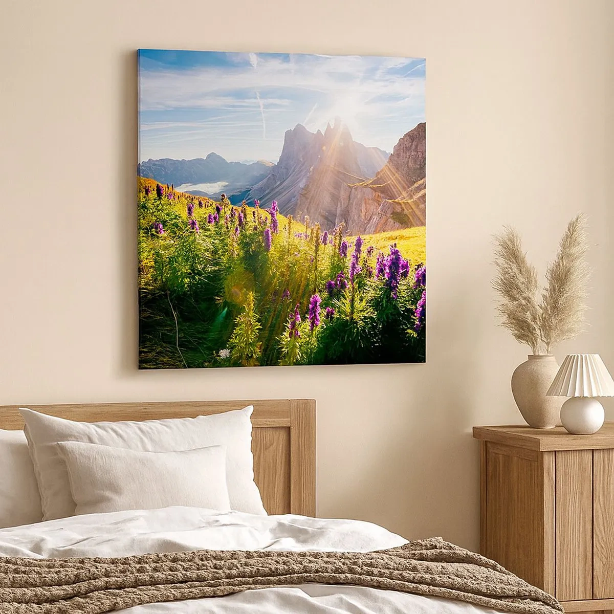 Vászonkép - A gyógynövények titkos élete - 30x30 cm