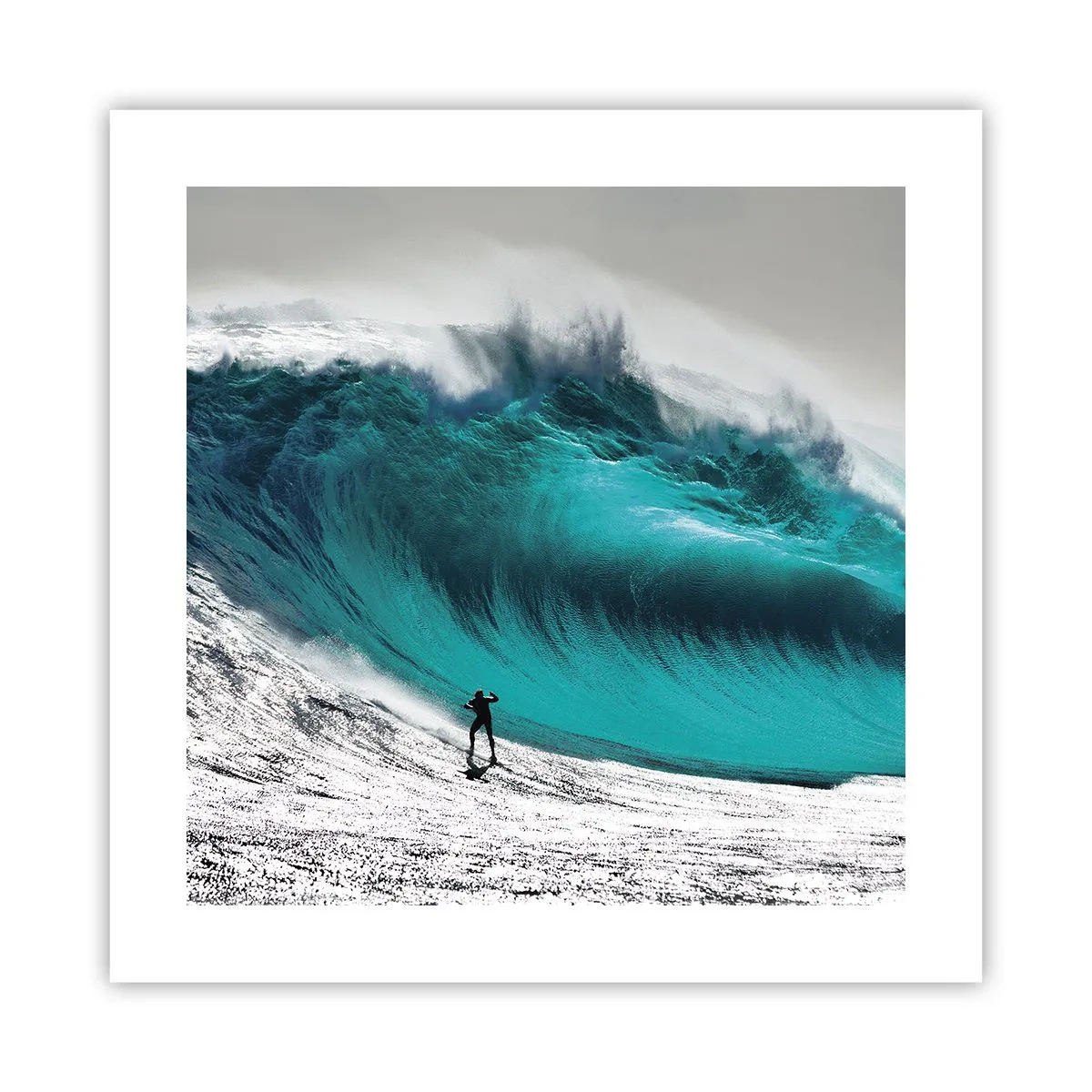 Poszter - Kihívás elfogadva - 40x40 cm