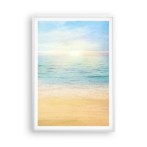 Poszter fekete keretben - Nagy kékség - 70x100 cm