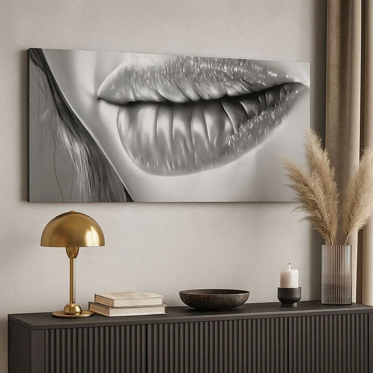 Vászonkép - Tudom, mire gondolsz… - 100x40 cm