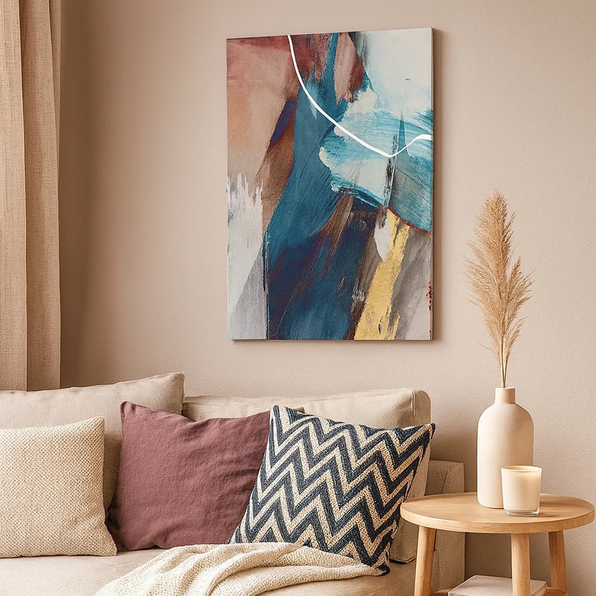 Vászonkép - Lelkesedéssel és energiával - 50x70 cm