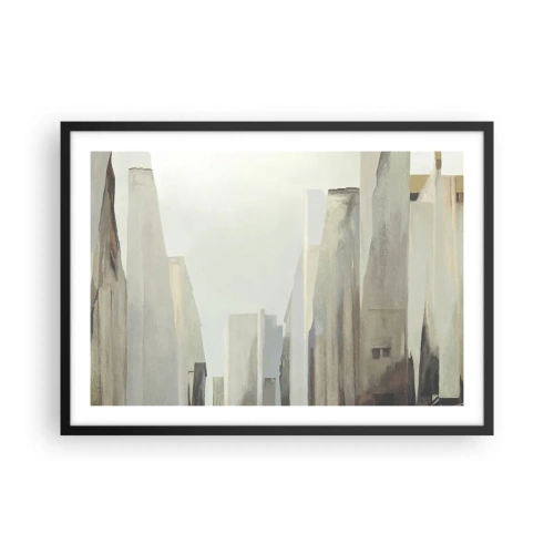Poszter fehér keretben - Álom a városról - 70x50 cm