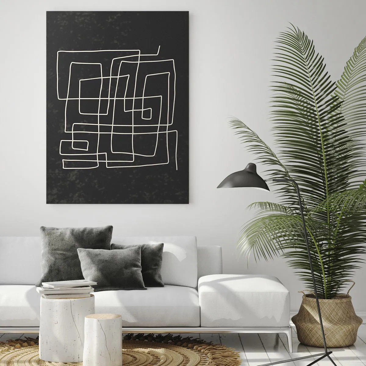 Üveg kép - Nem olyan egyszerű - 70x100 cm