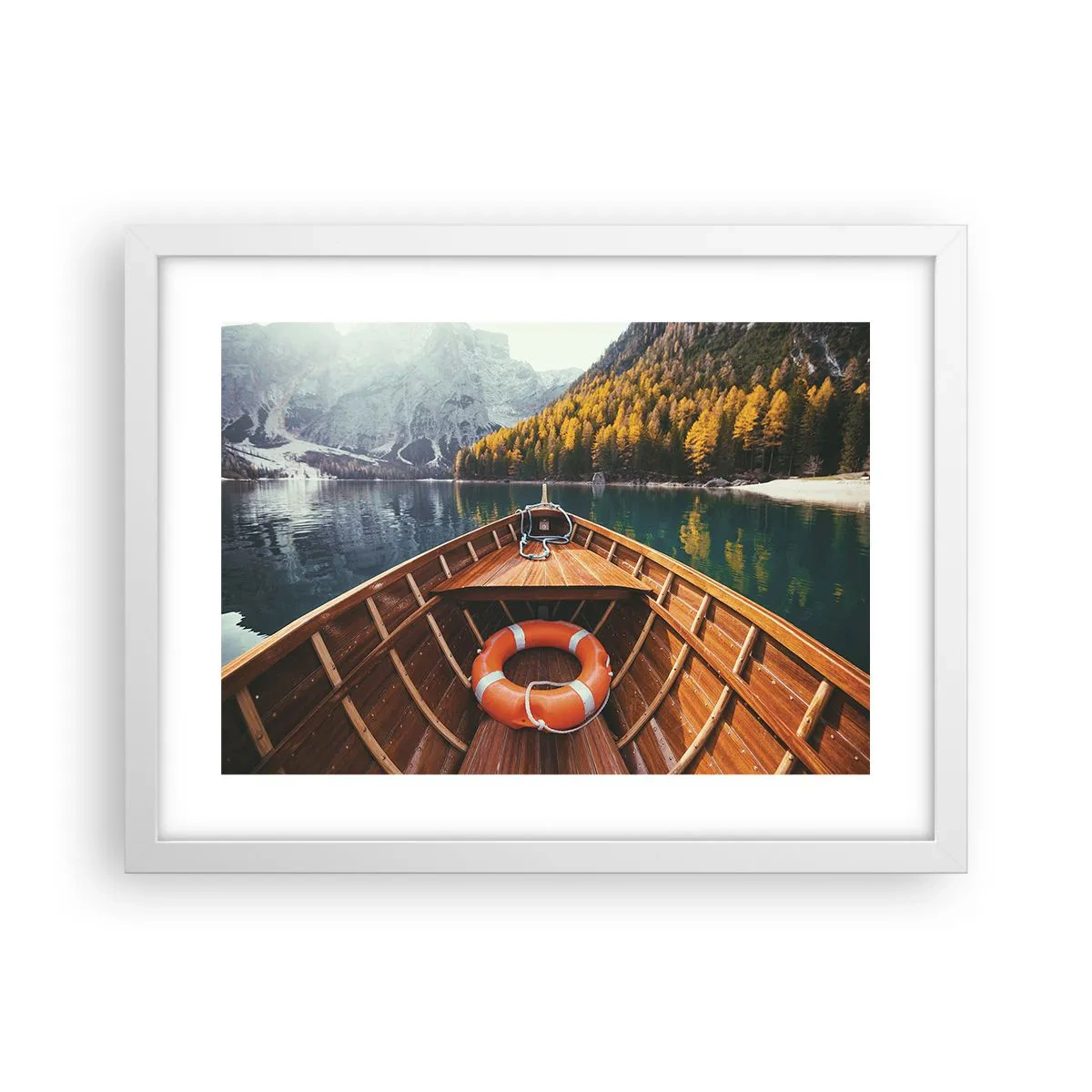 Poszter fekete keretben - Hegyi kirándulás - 40x30 cm