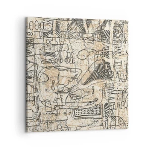 Vászonkép - Dekódolásra vár - 50x50 cm