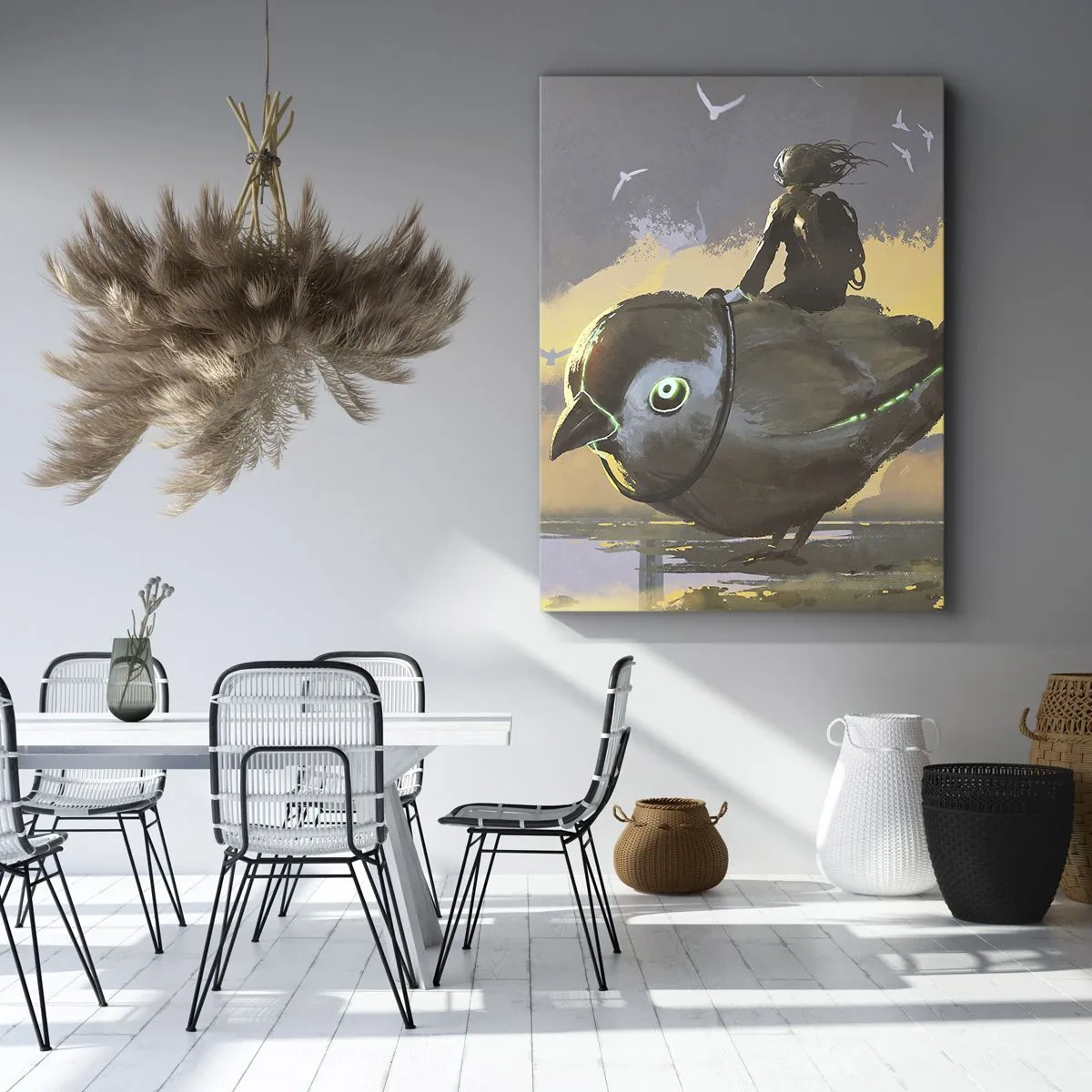 Vászonkép - Egy fantasztikus utazás állomása - 50x70 cm
