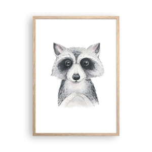 Poszter világos tölgy keretben - Egy pillanat meghatottságra - 50x70 cm