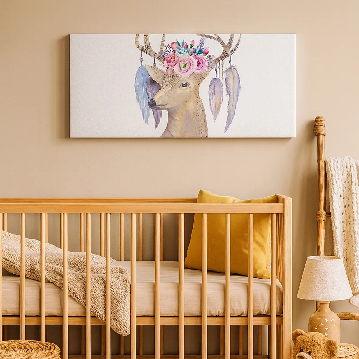 Vászonkép - Lélekvezető – szelíd, ártatlan - 30x30 cm