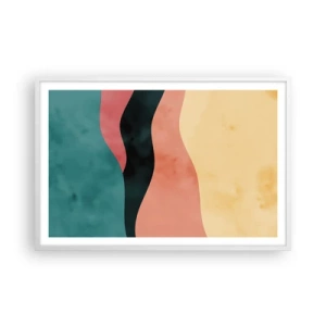 Poszter fekete keretben - Megfelelő összeegyeztethetetlenség - 91x61 cm