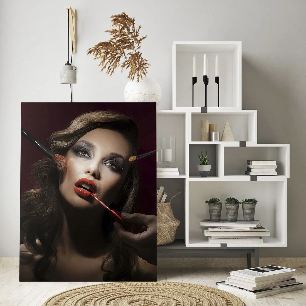 Üveg kép - Álmodozó szép - 50x70 cm