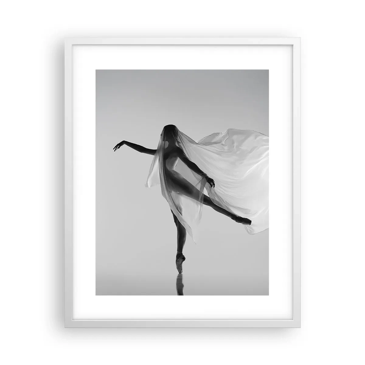 Poszter fekete keretben - Könnyedség és kecsesség - 40x50 cm