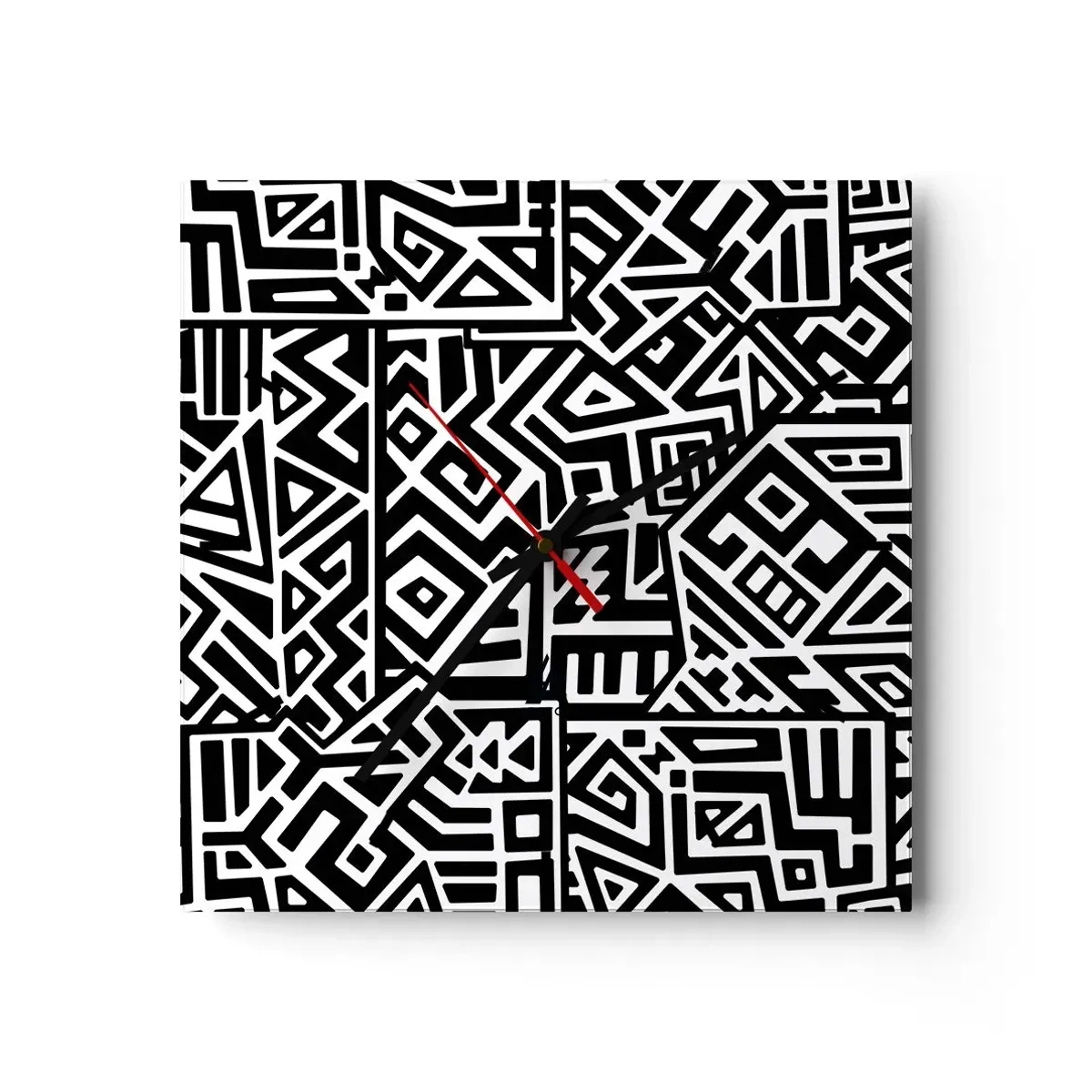 Falióra, Óra - Kolumbusz előtti kompozíció - 30x30 cm