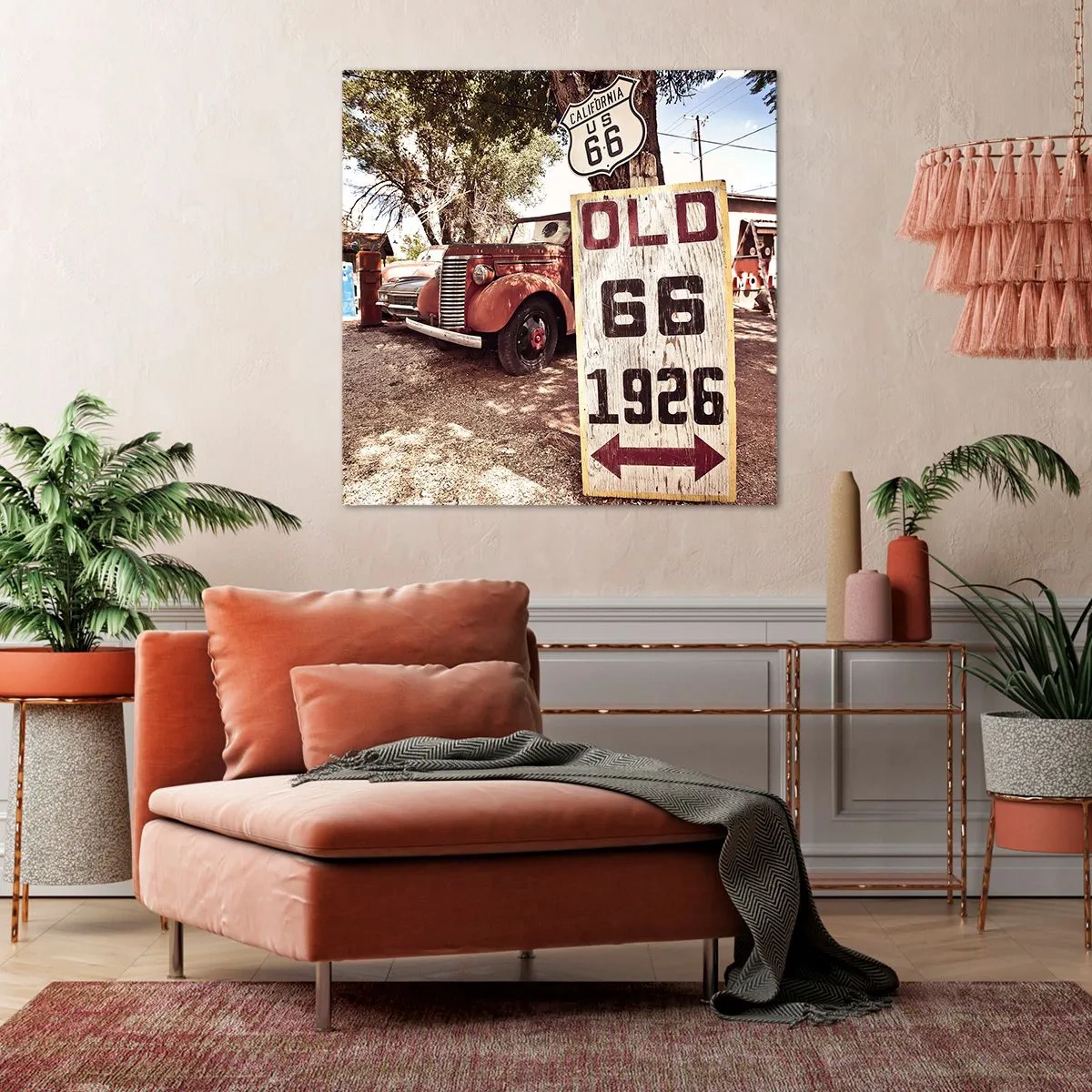 Vászonkép - Az amerikai tartomány legendája - 70x70 cm