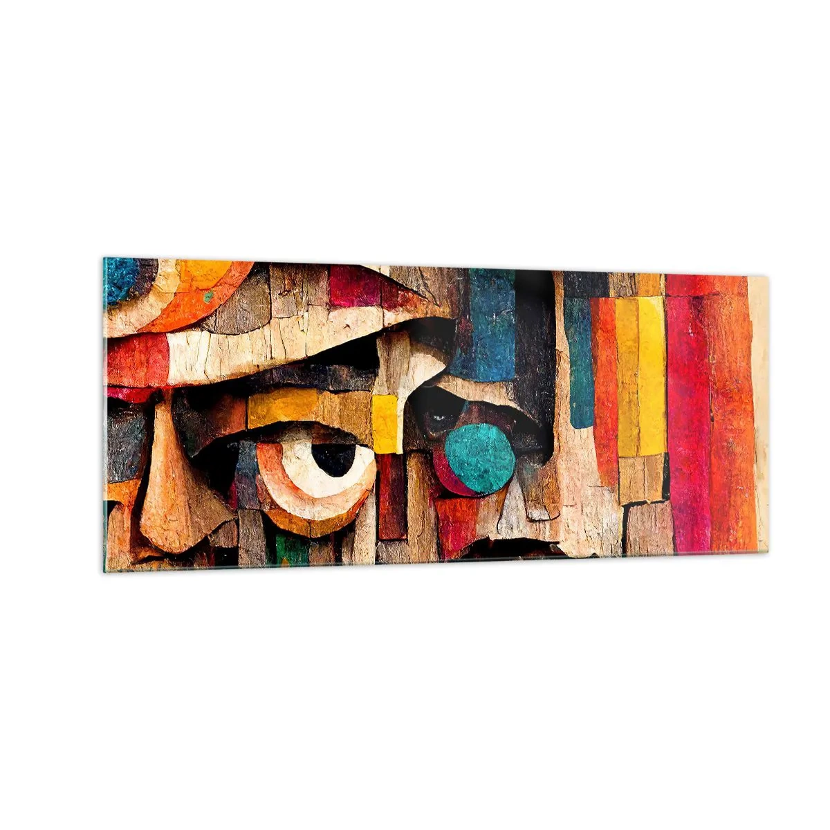 Üveg kép - Látlak téged... - 100x40 cm