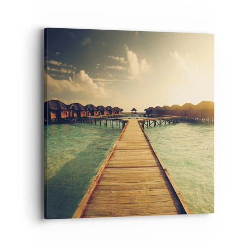 Vászonkép - Tiszteletteljes meghívás - 40x40 cm