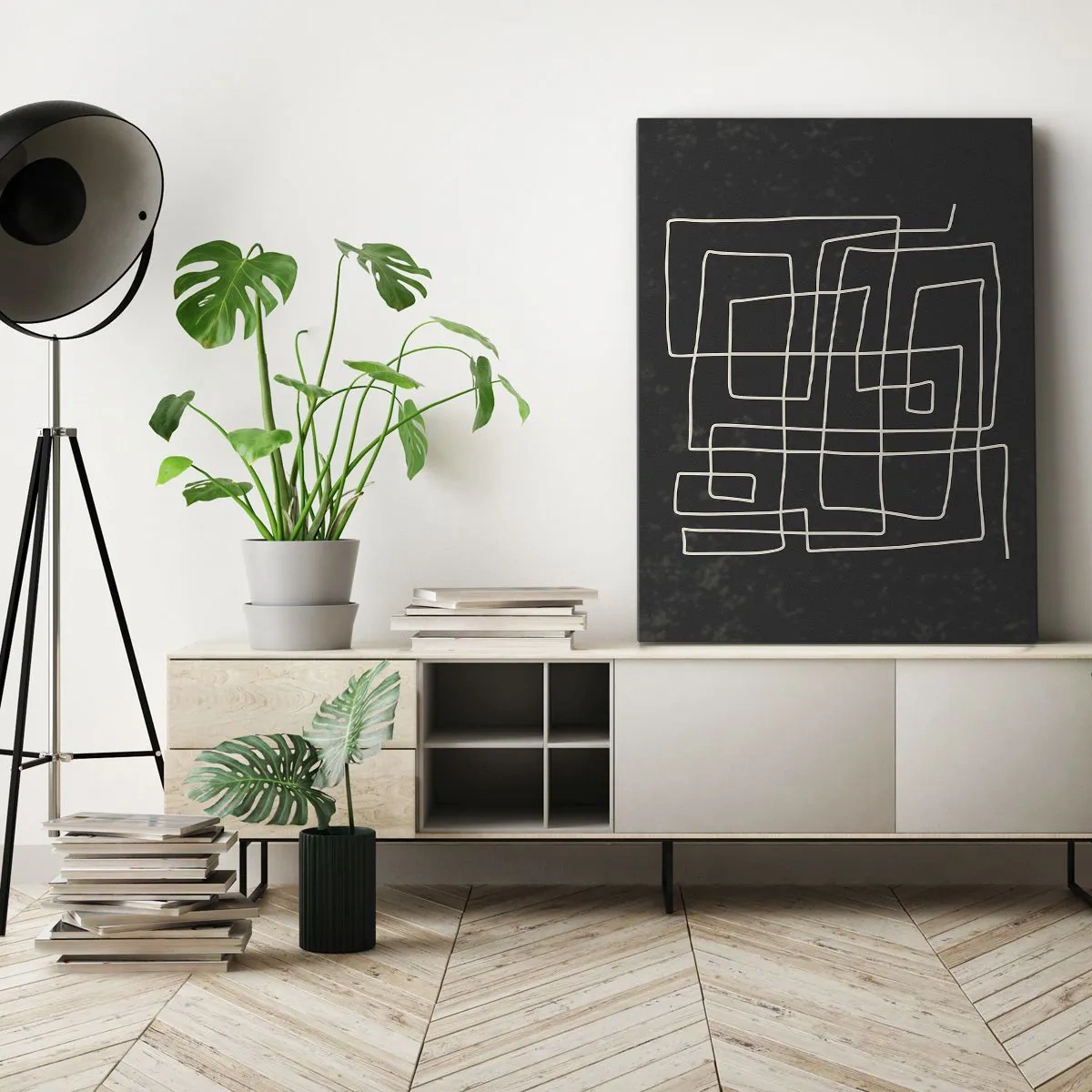 Vászonkép - Nem olyan egyszerű - 80x120 cm