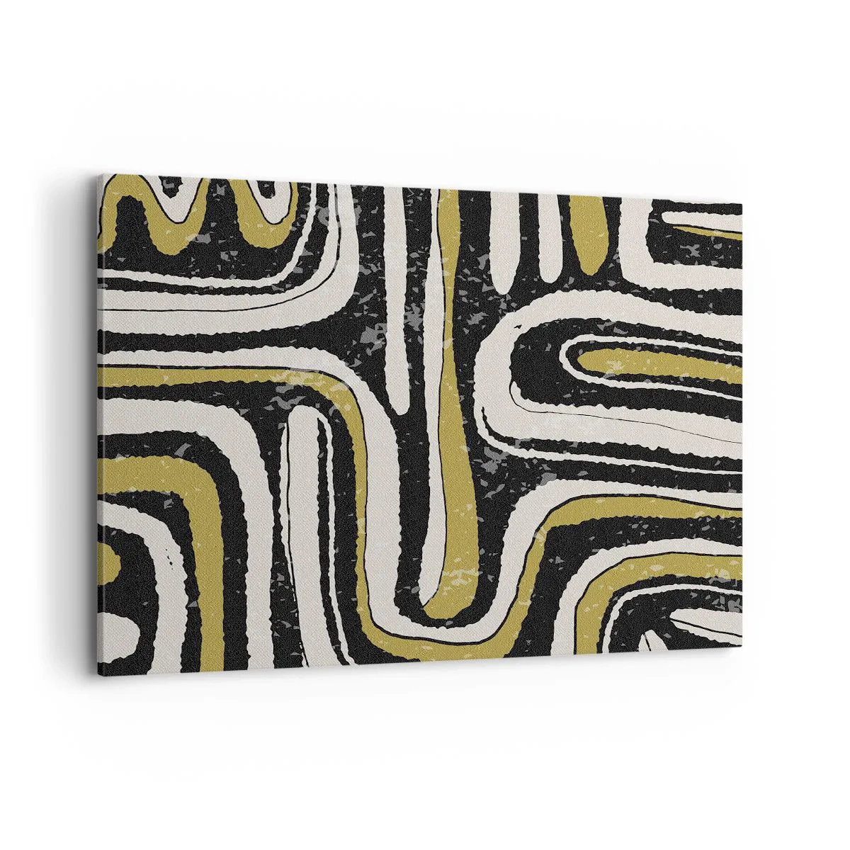 Vászonkép - Kompozíció: traktusok és sikátorok - 100x70 cm