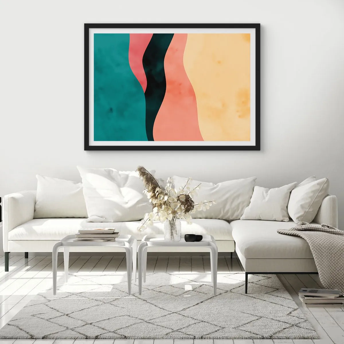 Poszter fehér keretben - Megfelelő összeegyeztethetetlenség - 70x50 cm