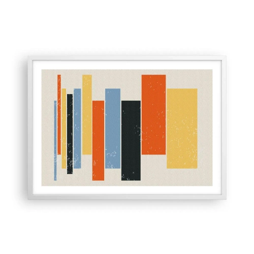 Poszter fekete keretben - Zenei felvétel - 70x50 cm