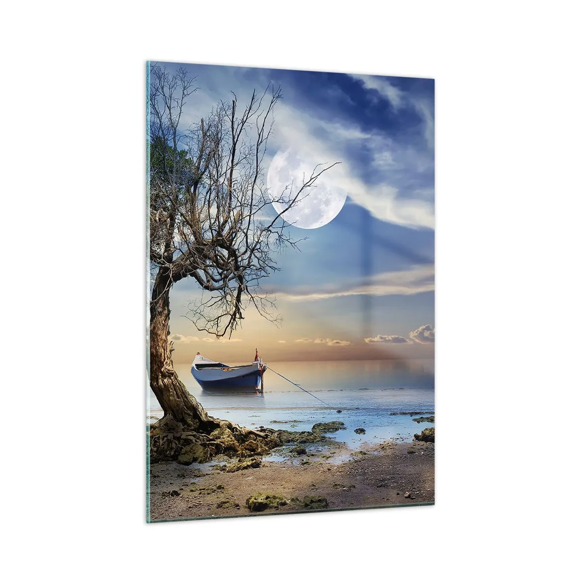 Üveg kép - Ez a vég vagy a kezdet? - 50x70 cm