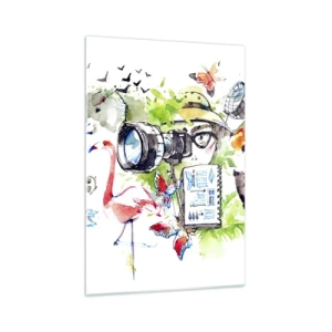Üveg kép - Az utazó lencséjében - 70x100 cm