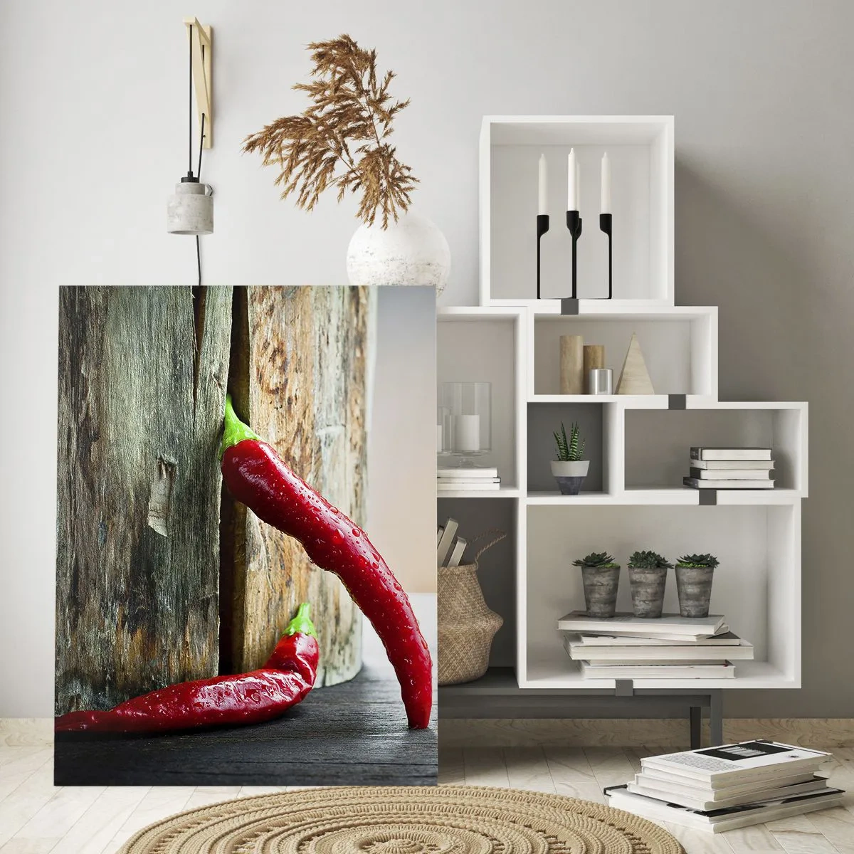 Üveg kép - Red hot chili peppers - 50x70 cm