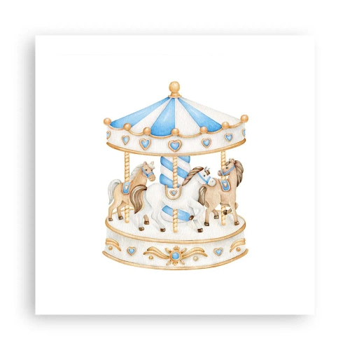 Poszter - Édes gyermekkor - 50x50 cm