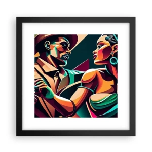 Poszter fehér keretben - A szív ritmusában - 30x30 cm
