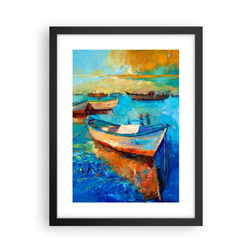 Poszter fehér keretben - A déli öbölben - 30x40 cm