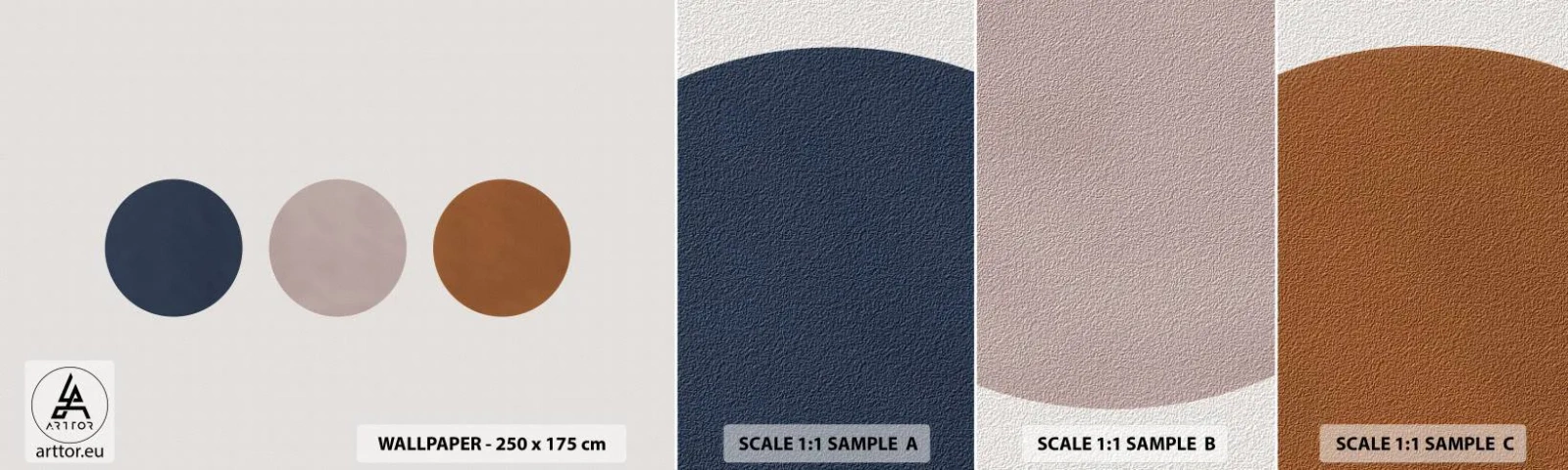 Fotótapéta Minta Öntapadós Deluxe Sticker - A tökéletesség szimbóluma - Absztrakció, Darab, Minimalizmus - 100x30 cm