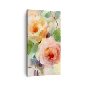 Vászonkép - Gyengéd, mint az akvarell - 45x80 cm