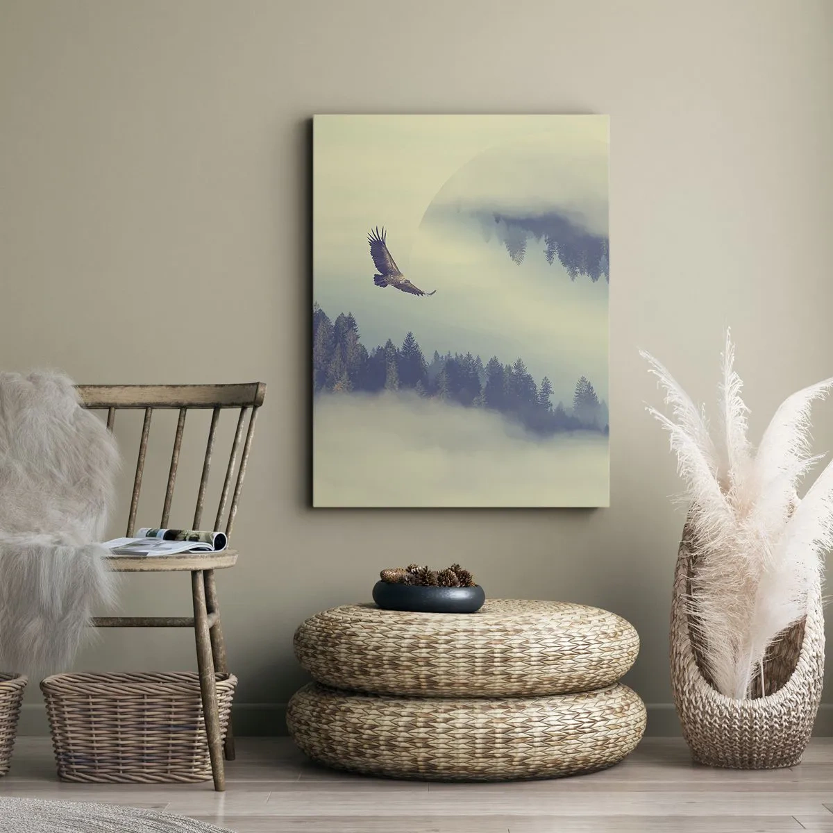 Vászonkép - Láttam egy sas árnyékát - 50x70 cm