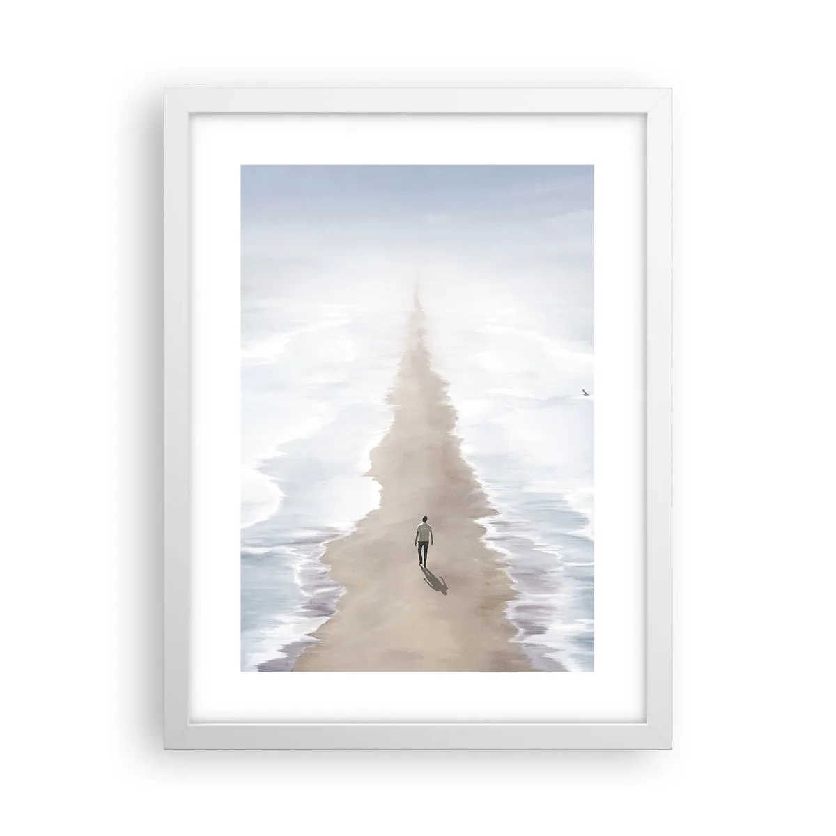 Poszter fekete keretben - Fényes jövő - 30x40 cm