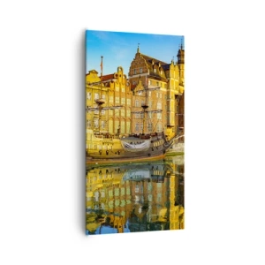 Vászonkép - A múlt tükörképe - 65x120 cm