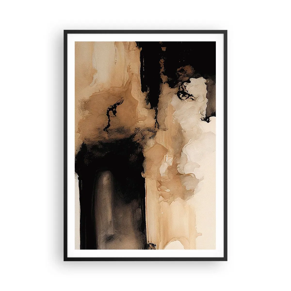 Poszter fehér keretben - Egy érdekes absztrakció - 70x100 cm