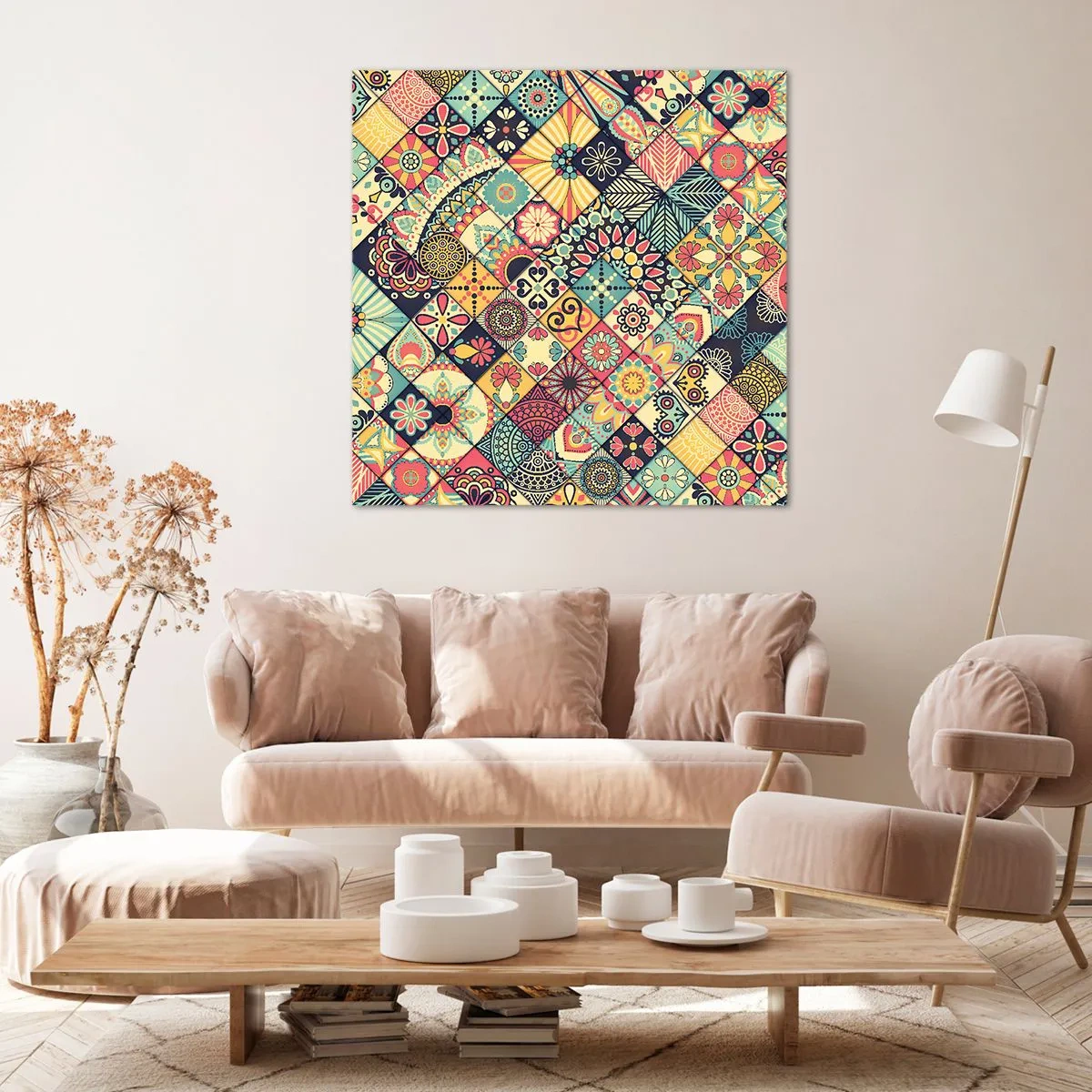 Vászonkép - Marokkói hangulat - 30x30 cm