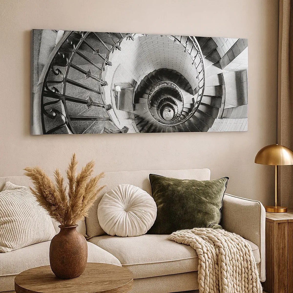 Vászonkép - Feljebb es feljebb - 100x40 cm