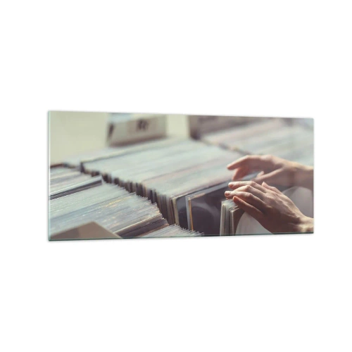 Üveg kép - Érzelmeket keresése - 120x50 cm