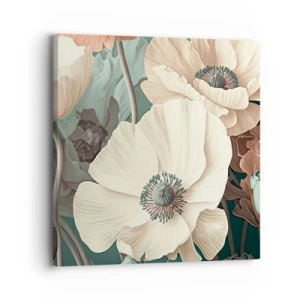 Vászonkép - Pipacsok suttogása - 30x30 cm