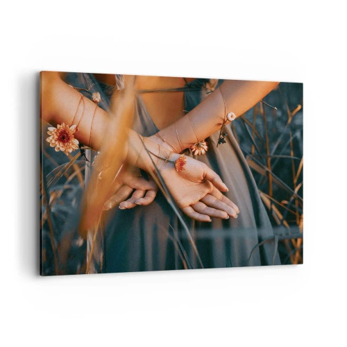 Vászonkép - Kapcsolatban a természettel - 100x70 cm