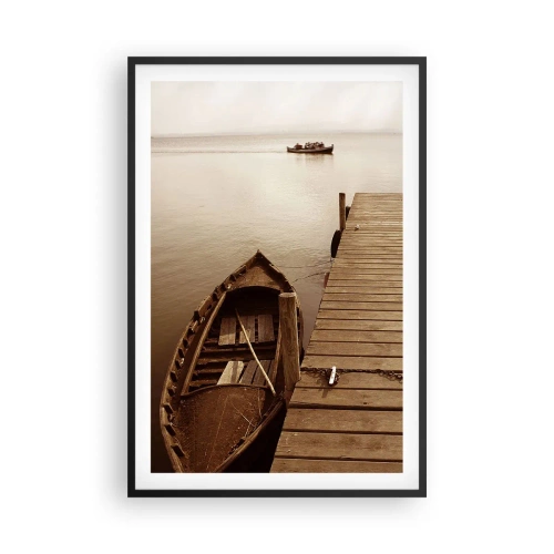 Poszter fehér keretben - Nagy béke - 61x91 cm